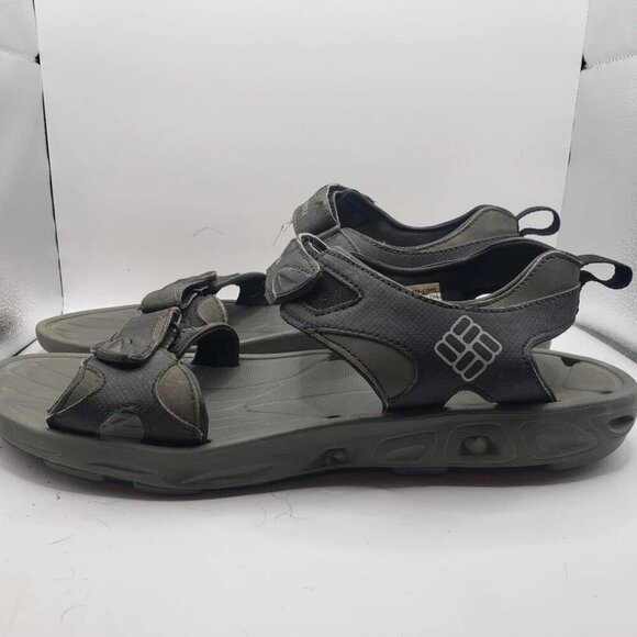 Columbia 2 Strap Sandals Mens US 12 Outdoors hiking water drains - Picture 3 of 7